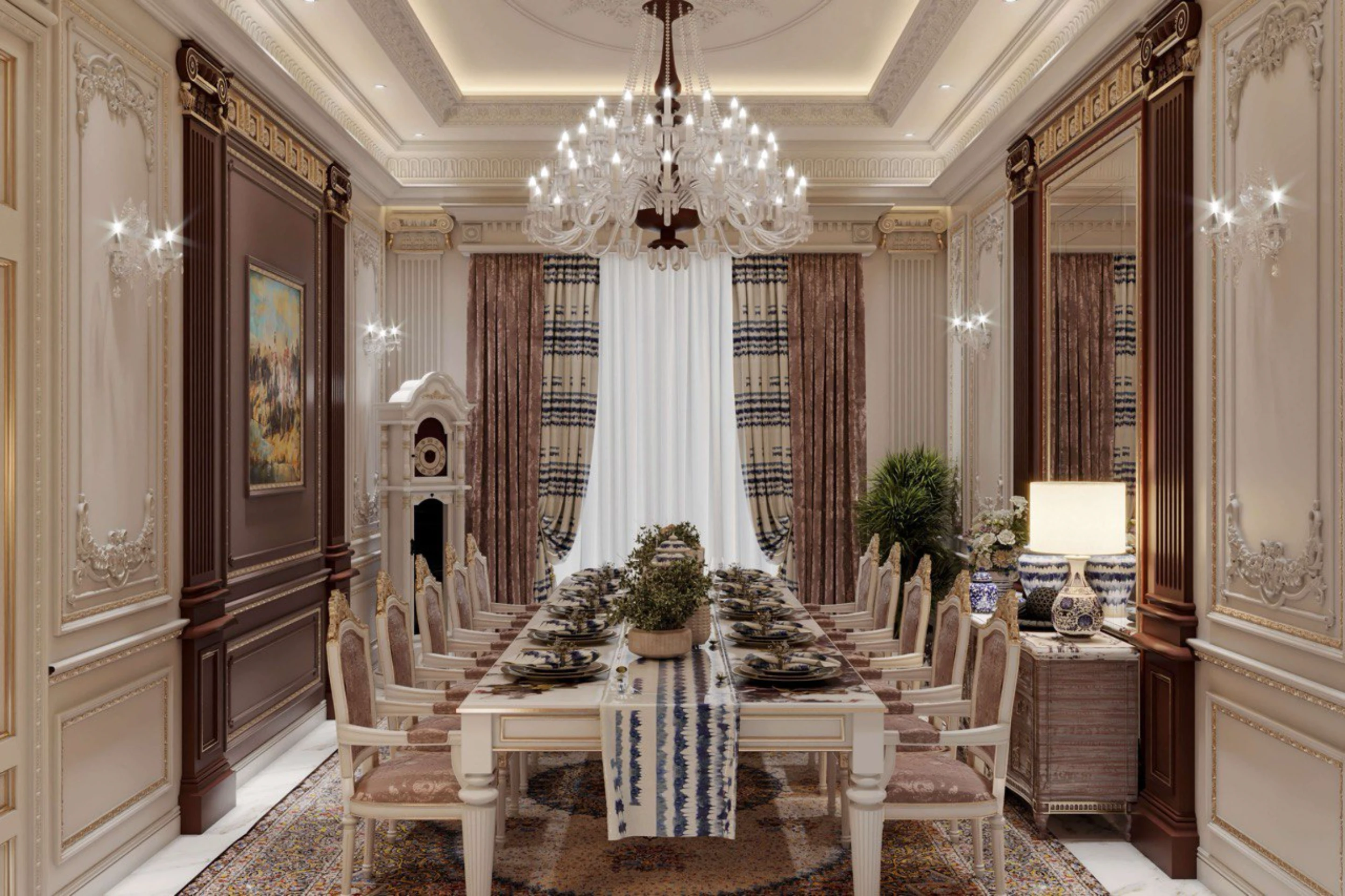 Luxurious Dining Room - 3