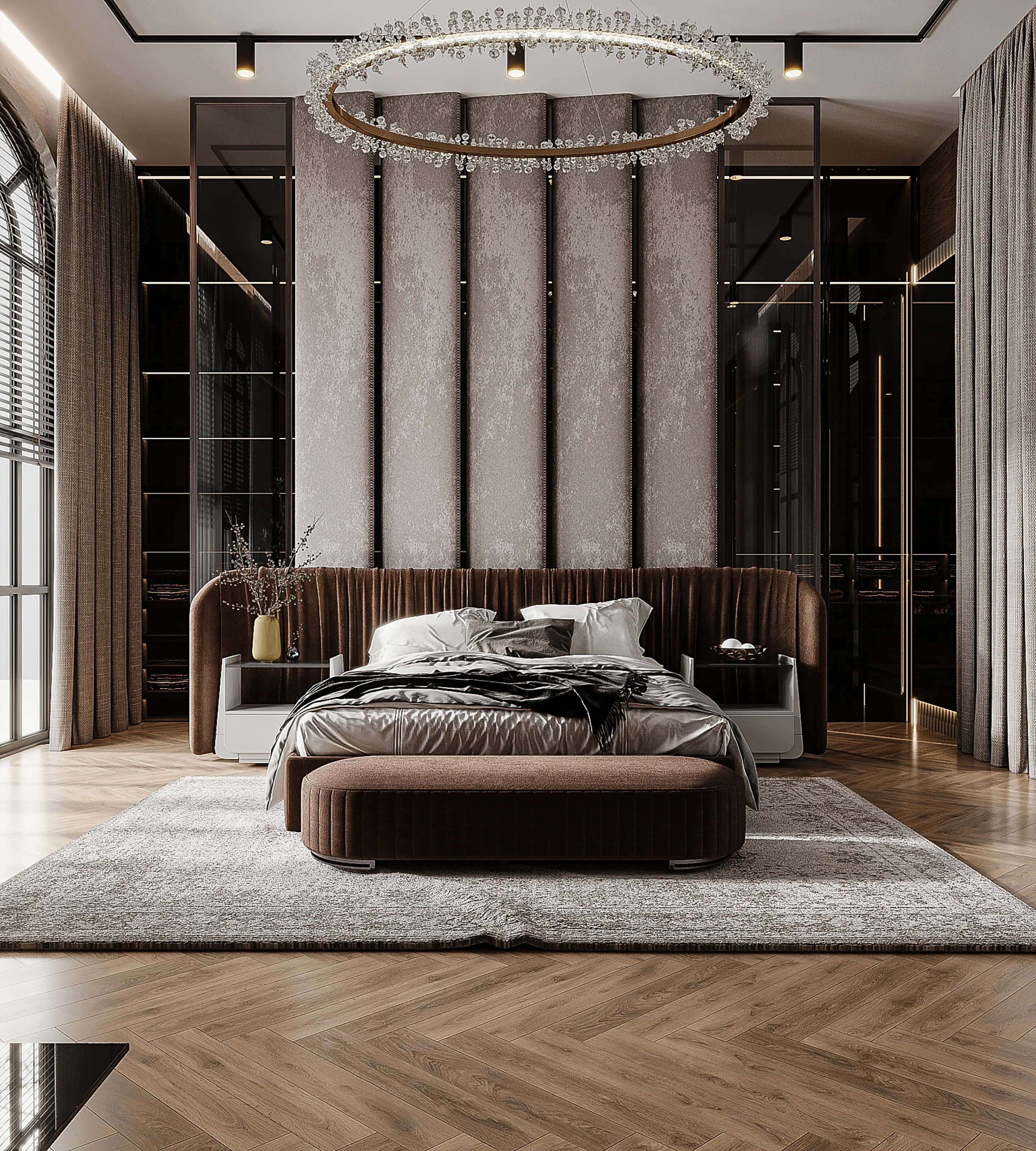 The Garden Suite: Private Bedroom - full