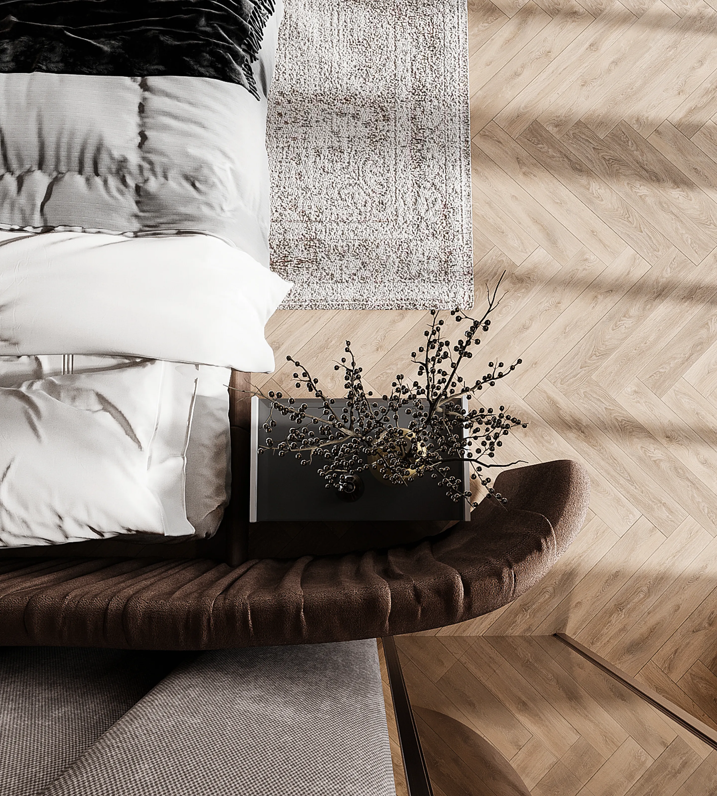 The Garden Suite: Private Bedroom - 2